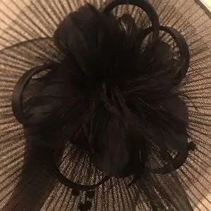 Accessories | Elegant Fascinating Hat Black | Poshmark